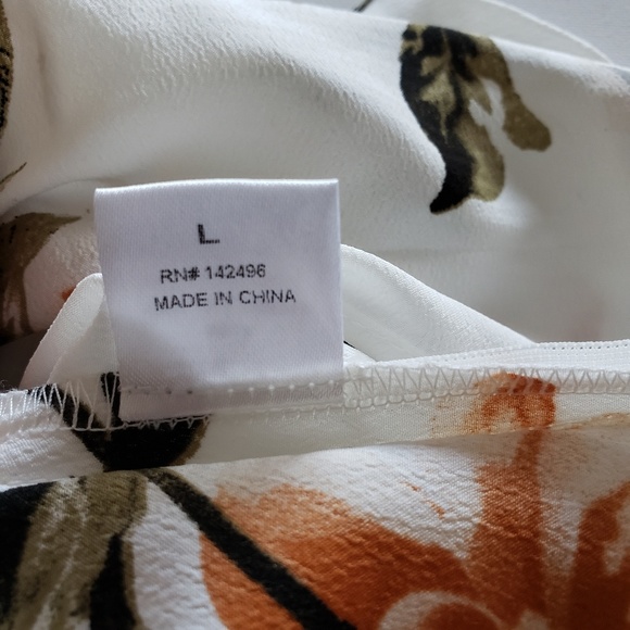 RE:NAMED Ruffled Floral Mini Shorts Size Large - Picture 6 of 7